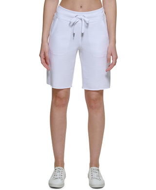 Calvin Klein Women's Bermuda Shorts White Size XX-Large