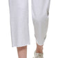 Calvin Klein Women's Cropped Sweatpants White Size X-Large