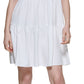 Calvin Klein Women's Sleeveless Tiered Dress White Size 12