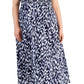 Calvin Klein Women's Smocked Maxi Dress Blue Size 2X