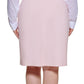 Calvin Klein Women's Lux Pencil Skirt Pink Size 18W