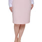 Calvin Klein Women's Lux Pencil Skirt Pink Size 18W