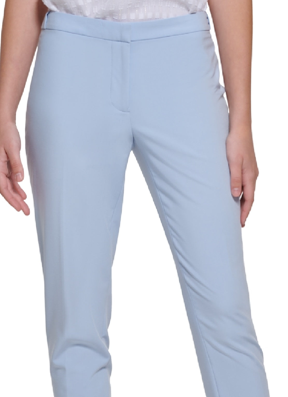 Calvin Klein Women's Lux Highline Pants Blue Size 12Petite