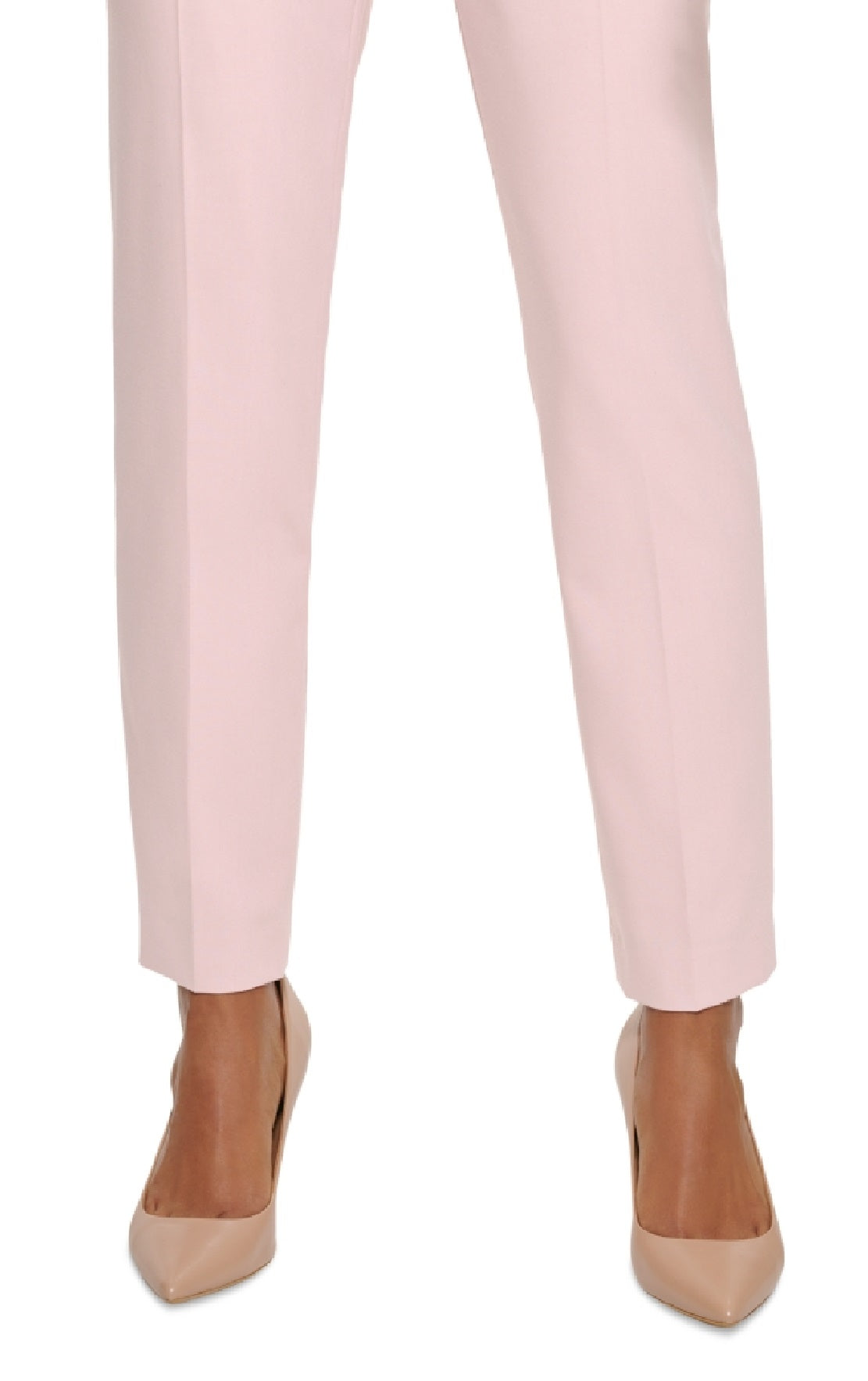 Calvin Klein Women's Lux Highline Pants Pink Size 10 Petite