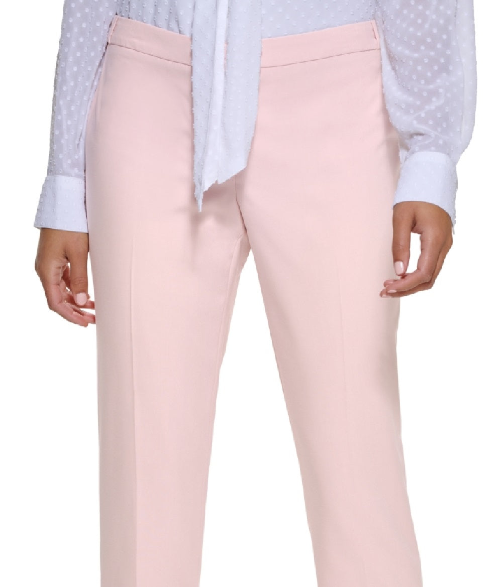 Calvin Klein Women's Lux Highline Pants Pink Size 6 Petite