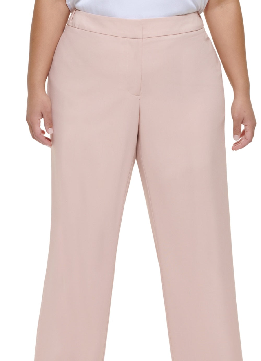 Calvin Klein Women's Highline Pants Pink Size 14W