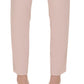 Calvin Klein Women's Highline Slim Leg Ankle Pants Pink Size 12 Petite