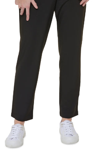 Calvin Klein Women's Tie Waist Pant Black Size Medium