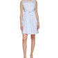 Calvin Klein Women's Plaid A Line Dress Blue Size 16