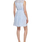 Calvin Klein Women's Plaid A Line Dress Blue Size 16