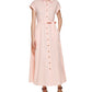 Calvin Klein Women's Belted Gingham Shirtdress Orange Size 4
