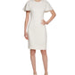 Calvin Klein Women's Business Midi Sheath Dress White Size 4
