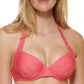 Calvin Klein Women's Underwire Convertible Bikini Top Swimsuit Pink Size XS