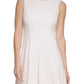 Calvin Klein Women's Scuba Crepe A Line Dress Pink Size 6Petite