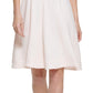 Calvin Klein Women's Scuba Crepe A Line Dress Pink Size 6Petite