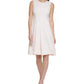 Calvin Klein Women's Scuba Crepe A Line Dress Pink Size 6Petite