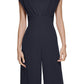 Calvin Klein Women's Cap Sleeve Jumpsuit Blue Size 16