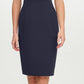Calvin Klein Women's Bow Neck Sheath Dress Blue Size 6Petite