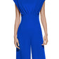 Calvin Klein Women's Cap Sleeve Jumpsuit Blue Size 12