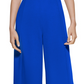 Calvin Klein Women's Cap Sleeve Jumpsuit Blue Size 4