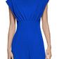 Calvin Klein Women's Cap Sleeve Jumpsuit Blue Size 2