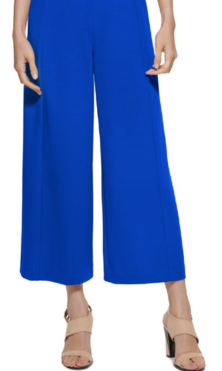 Calvin Klein Women's Cap Sleeve Jumpsuit Blue Size 2