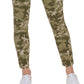 Calvin Klein Women's Printed Cotton Twill Pants Green Size 8