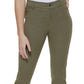 Calvin Klein Women's Stretch Cotton Twill Pants Green Size 6