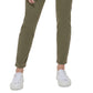 Calvin Klein Women's Stretch Cotton Twill Pants Green Size 6