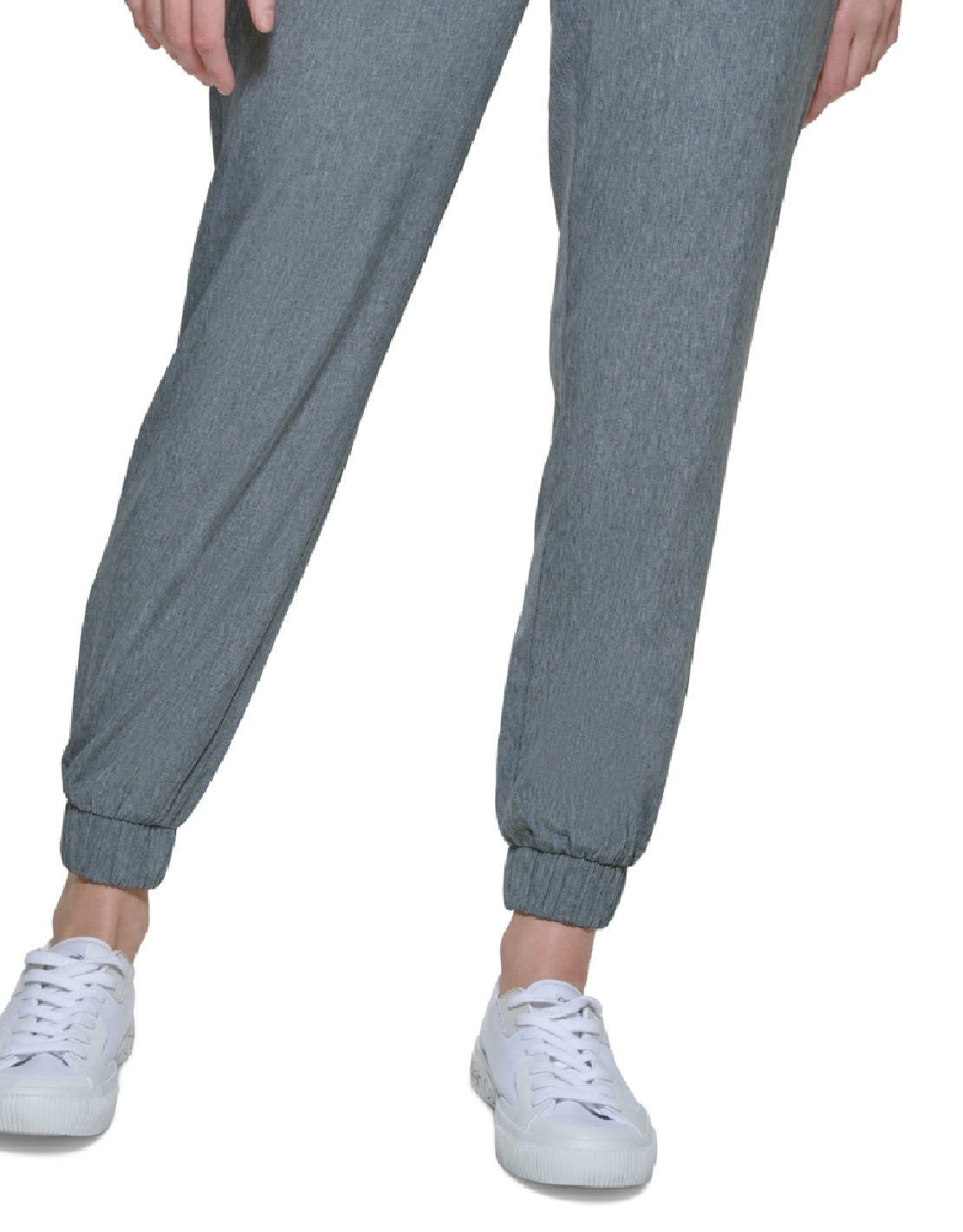Calvin Klein Women's Tech Stretch Jogger Pant Gray Size Medium