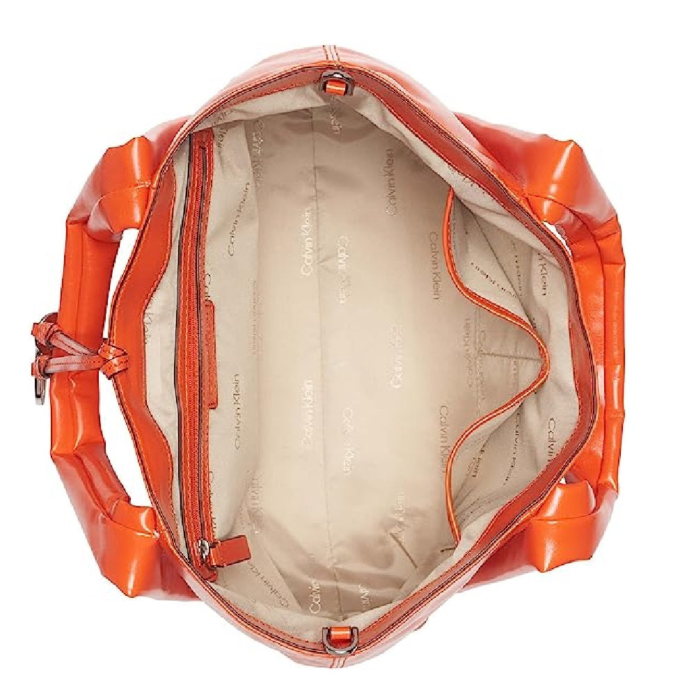 Calvin Klein Women's Hana Crossbody Bag Orange