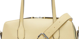 Calvin Klein Women's Brenda Satchel Bag Yellow Size Regular
