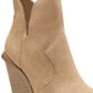 Jessica Simpson Women's Leeshi Western Boot Brown Size 9.5M