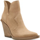 Jessica Simpson Women's Leeshi Western Boot Brown Size 9.5M