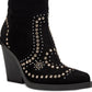 Jessica Simpson Women's Larna Western Boot Black Size 7.5 M