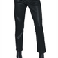 Paige Mayslie Black Luxe Coated Ankle Pants, Size 32