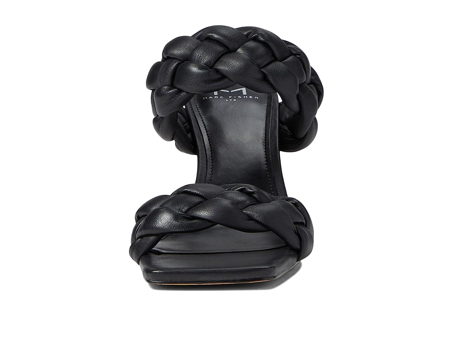 Marc Fisher Women's Hammy Sandal Black Size 8