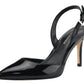 Marc Fisher Women's Davon Pointy Toe Sling Back Pumps Black Size 6 M