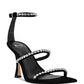 Marc Fisher Ltd. Women's Dezzi Embellished Strappy High Heel Sandals Black Size 8