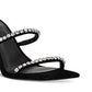 Marc Fisher Ltd. Women's Dezzi Embellished Strappy High Heel Sandals Black Size 8