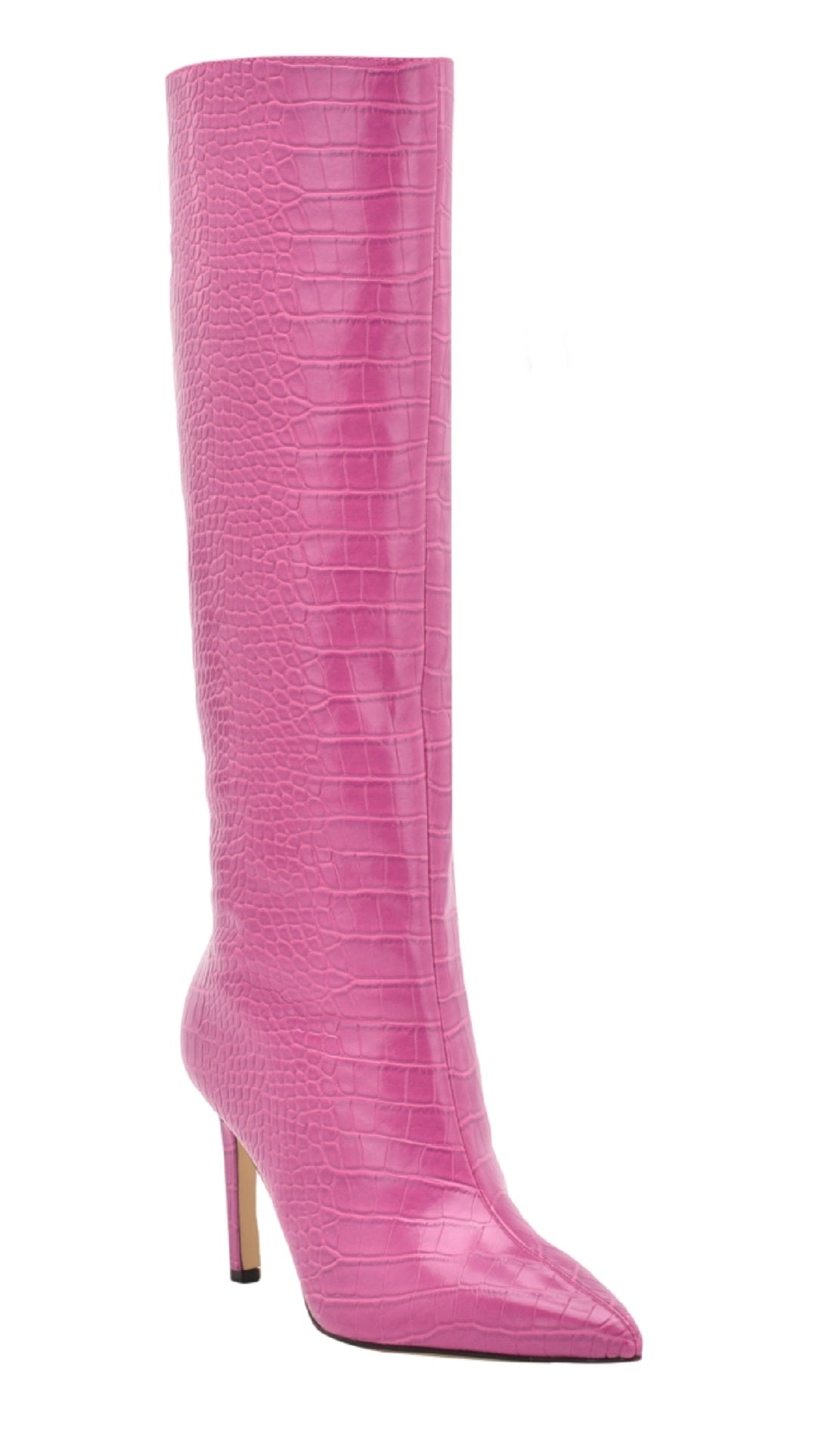 GUESS Women's Dayton Knee High Boot Pink Size 8.5 M
