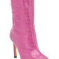 GUESS Women's Dayton Knee High Boot Pink Size 8.5 M