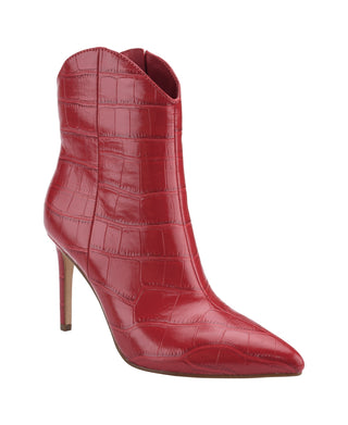 Marc Fisher Women's Revati Pointy Toe Booties Red Size 8.5 M