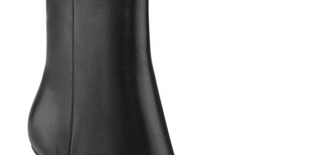 Marc Fisher Women's Dayna Pointy Toe Wedge Bootie Black Size 6