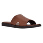 Calvin Klein Men's Ethan Slip on Slide Sandals Brown Size 8
