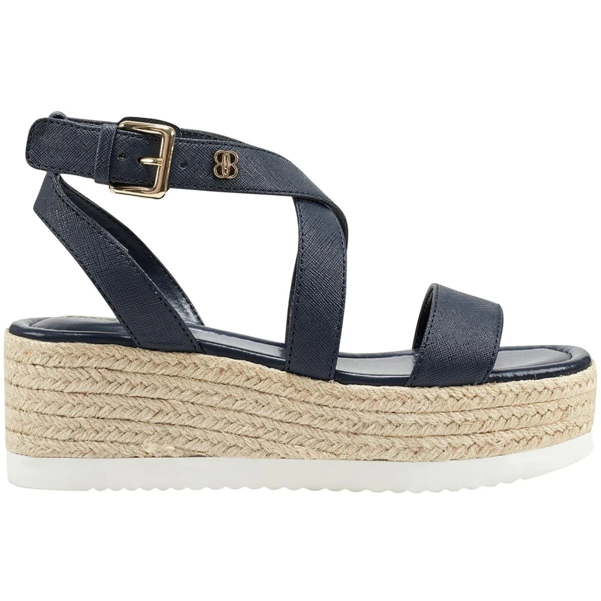 Bandolino Women's Major Platform Sandals Blue Size 8 M