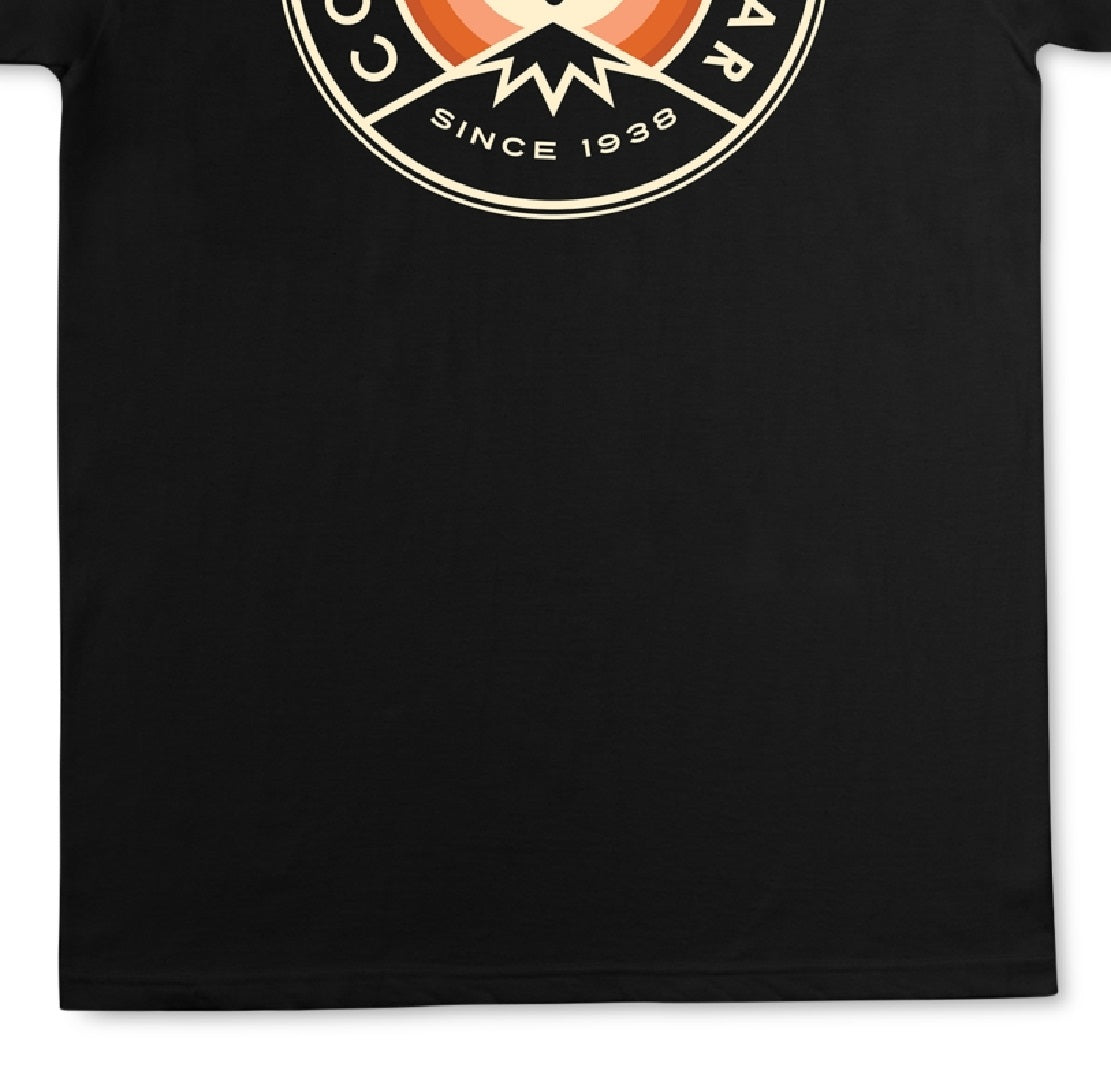 Columbia Men's Avalon Logo Graphic T-Shirt Black Size X-Large