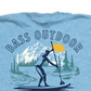 Bass Outdoor Men's Paddled T-Shirt Blue Size Medium