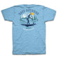 Bass Outdoor Men's Paddled T-Shirt Blue Size X-Large