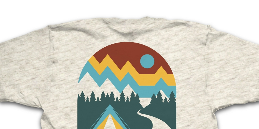 Bass Outdoor Men's Campadre T-Shirt Brown Size S